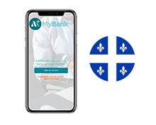 MyBank Mobile Mock - French